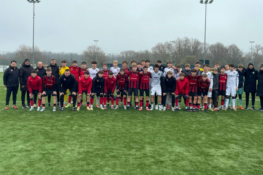 A Puskás Akadémiával tesztelt U15-ös csapatunk