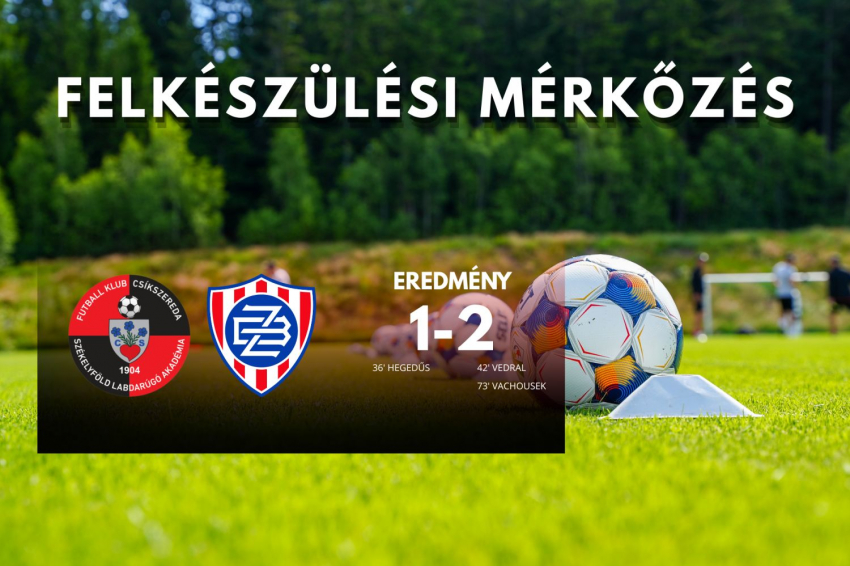 Felkészülés | Szoros mérkőzésen vereség egy erős cseh ellenfél ellen