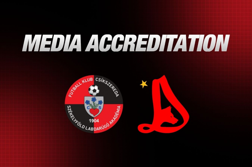 Sajtóakkreditáció az FK Csíkszereda–Bukaresti Dinamo mérkőzésre